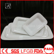 Vente en gros plaque de forme de nuage plaque de plats assiette plaque ovale plaque rectangulaire